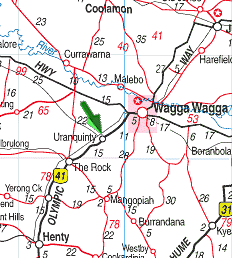 location of Uranquinty